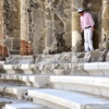 Aspendos Antik Tiyatrosu en uygun şekilde restore edilmiş Aspendos Antik Tiyatrosu en uygun şekilde restore edilmiş