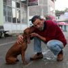 Selde kaybolan köpeği yüzerek geldi, sevince boğuldu Selde kaybolan köpeği yüzerek geldi, sevince boğuldu