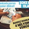 Özel bankada şoke eden olay! Bahisçi bankacıdan 4 milyonluk vurgun! Özel bankada şoke eden olay! Bahisçi bankacıdan 4 milyonluk vurgun!