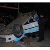 Polis Otosu Takla Attı 1: Yaralı Polis Otosu Takla Attı 1: Yaralı