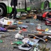Otobüs köprüden hendeğe düştü: 21 ölü Otobüs köprüden hendeğe düştü: 21 ölü