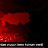 Avukatlardan oluşan koro konser verdi