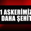 Kahpeler Şırnak’ta 1 askerimizi şehit etti Kahpeler Şırnak’ta 1 askerimizi şehit etti