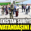 Özbekistan Suriye'den 93 vatandaşını aldı Özbekistan Suriye'den 93 vatandaşını aldı