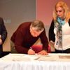 Sarıyer Belediye başkan adayları taahhütname imzaladılar! Sarıyer Belediye başkan adayları taahhütname imzaladılar!