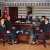 Polisler Kaymakam Köksal ı ziyaret etti