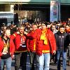 Galatasaraylı taraftarlar Kadıköy'e ulaştı