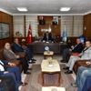 Federasyon temsilcilerinden Vali Akbıyık a ziyaret