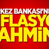 Merkez Bankası'ndan enflasyon tahmini