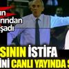 ﻿Babasının istifa haberini canlı yayında sundu