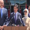 Davutoğlu'ndan hastane ziyareti sonrası ilk açıklama Davutoğlu'ndan hastane ziyareti sonrası ilk açıklama
