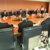 Ahmet Davutoğlu Merkel’le görüştü Ahmet Davutoğlu Merkel’le görüştü