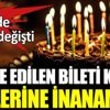 ﻿Hediye edilen bileti kazıdı gözlerine inanamadı