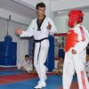 Gündüz dekorasyon gece tekvando ustası