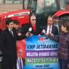 CHP’li vekil, başvuruya traktörle geldi CHP’li vekil, başvuruya traktörle geldi