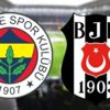 Fenerbahçe-Beşiktaş maçı saat kaçta hangi kanalda? Muhtemel ilk 11'ler Fenerbahçe-Beşiktaş maçı saat kaçta hangi kanalda? Muhtemel ilk 11'ler