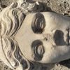 Denizli'de Roma İmparatoru Nero'nun heykeline ait mermer baş bulundu