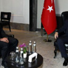 Erdoğan Laricani ile görüştü Erdoğan Laricani ile görüştü