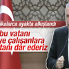 Erdoğan Beştepe'de muhtarlara konuşuyor Erdoğan Beştepe'de muhtarlara konuşuyor