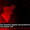 (Özel) Türkiye Gazetesi dağıtım personellerinden yaşlı ...