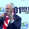 Binali Yıldırım İzmir'de konuşuyor Binali Yıldırım İzmir'de konuşuyor