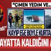 Karaman'da karda mahsur kalıp 3 gün sonra kurtarılan Ege Kabalak nasıl hayatta kaldığını anlattı! Çimen yedim...