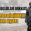İstanbullular için meteorolojiden son uyarı! İstanbullular için meteorolojiden son uyarı!