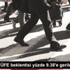 Yılsonu TÜFE beklentisi yüzde 9.38 e geriledi