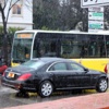 Erdoğan'ın aracı trafiğe takıldı Erdoğan'ın aracı trafiğe takıldı