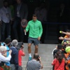 ...Ve Majesteleri Federer korta çıkıyor ...Ve Majesteleri Federer korta çıkıyor