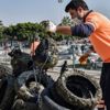 Denizden çıkanlar pes dedirtti Denizden çıkanlar pes dedirtti
