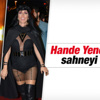 Hande Yener konserinde yangın