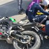 Motosiklet otobüse çarptı: 1 ölü