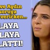 Merve Aydın gözyaşlarına boğuldu Merve Aydın gözyaşlarına boğuldu