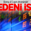 Borsa 4.5 ayın en tepesinde!
