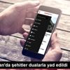 Eyüpsultan da şehitler dualarla yad edildi