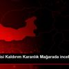 Elazığ Valisi Kaldırım Karanlık Mağarada incelemede ...