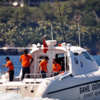 Bodrum'da kaçak teknesi battı