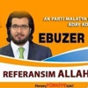 AKP'li aday adayından 'Referansım Allah'tır' afişi AKP'li aday adayından 'Referansım Allah'tır' afişi