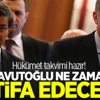 Davutoğlu ne zaman istifa edecek?