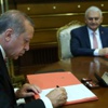 Erdoğan yeni kabineyi böyle imzaladı