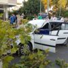 Otomobilin üstüne ağaç devrildi: 1 yaralı