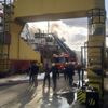 Tuzla’da tersanede gemi yangını Tuzla’da tersanede gemi yangını