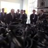 Bakan Varank, maske fabrikasını ziyaret etti