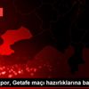 Trabzonspor, Getafe maçı hazırlıklarına başladı