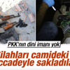 Teröristler Mardin'de camiyi cephaneliğe çevirdi Teröristler Mardin'de camiyi cephaneliğe çevirdi