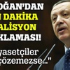 Erdoğan: 'Siyasetçiler bu işi çözemezse millet bu işi çözer' Erdoğan: 'Siyasetçiler bu işi çözemezse millet bu işi çözer'