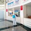 Terminallerde dezenfekte çalışmaları devam ediyor Terminallerde dezenfekte çalışmaları devam ediyor