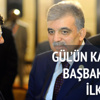 Abdullah Gül'ün kararına ilk yorum Abdullah Gül'ün kararına ilk yorum