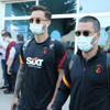 Galatasaray Denizlispor maçı için Denizli'ye vardı Galatasaray Denizlispor maçı için Denizli'ye vardı
